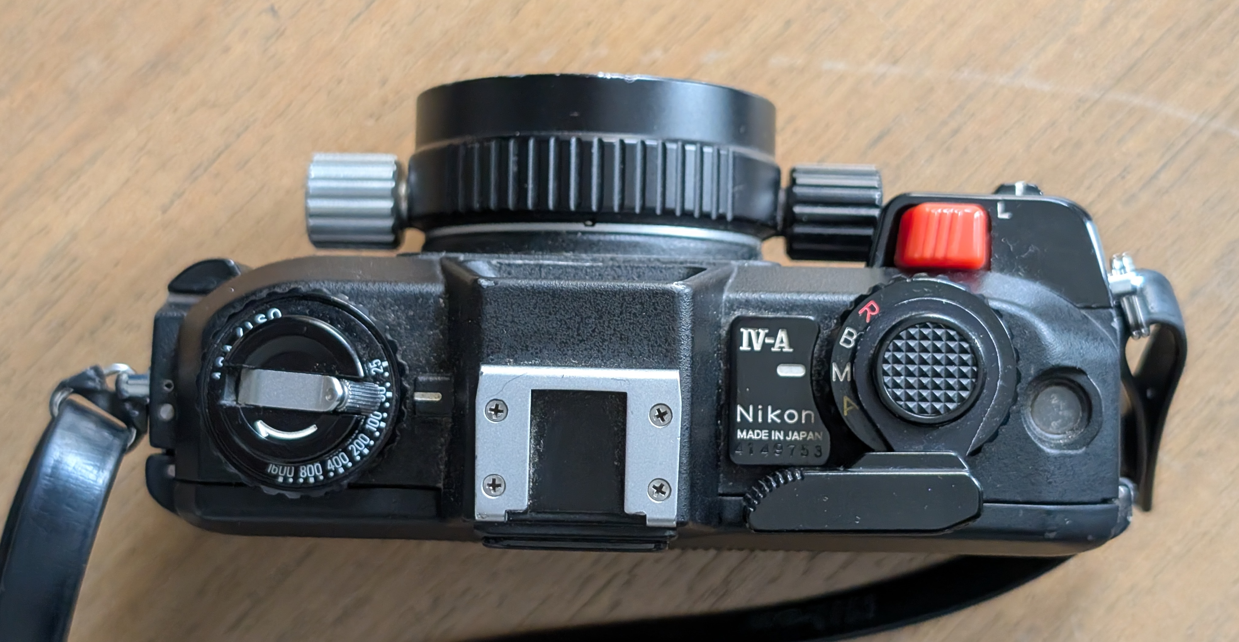 Nikonos IV-A in the field