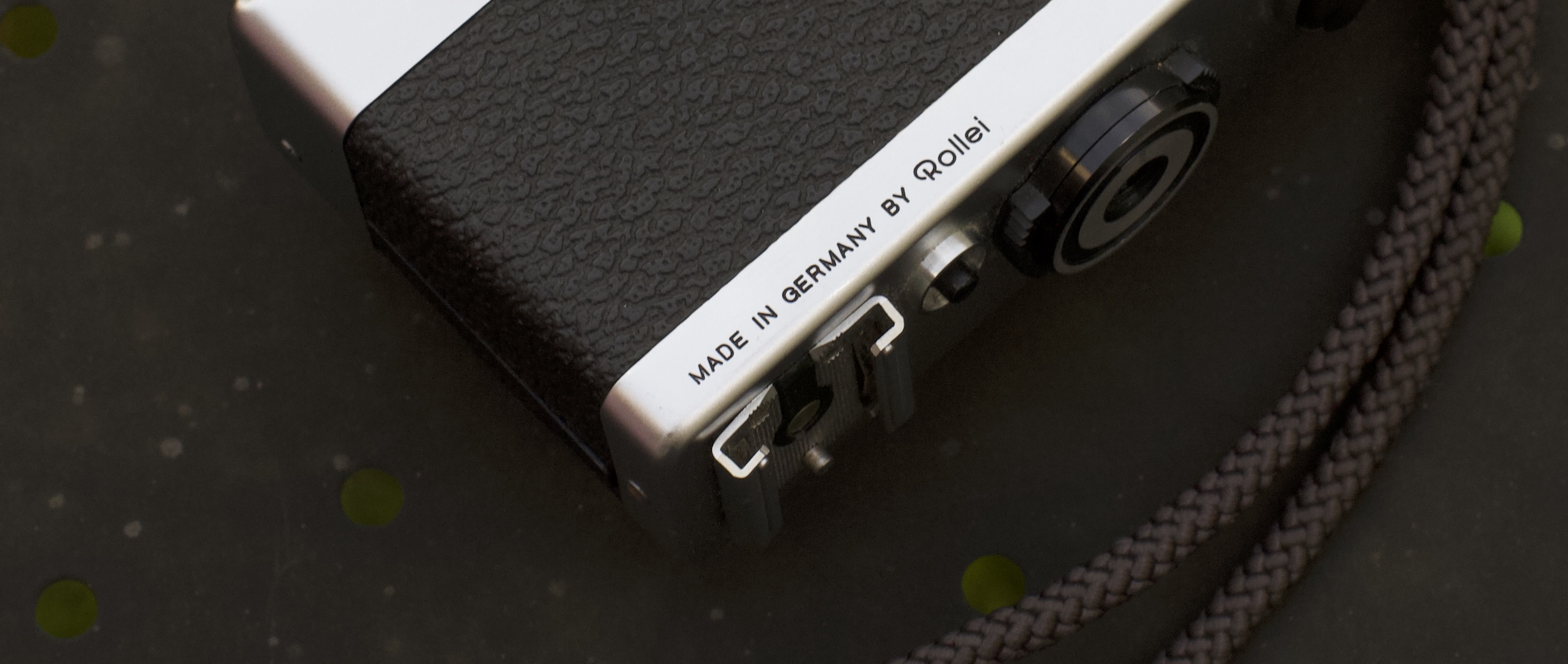 Rollei B35 back view