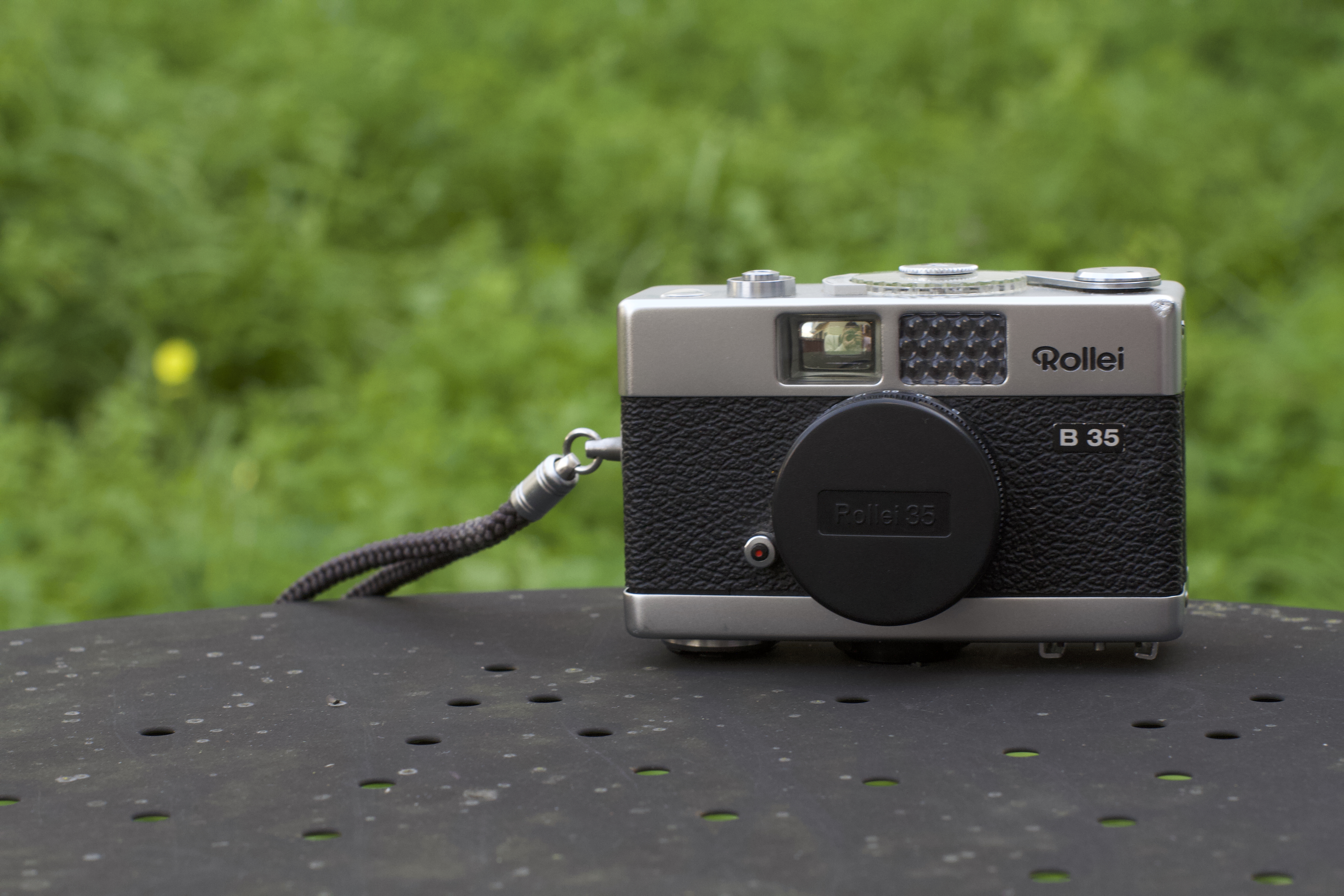 Rollei B35 front view