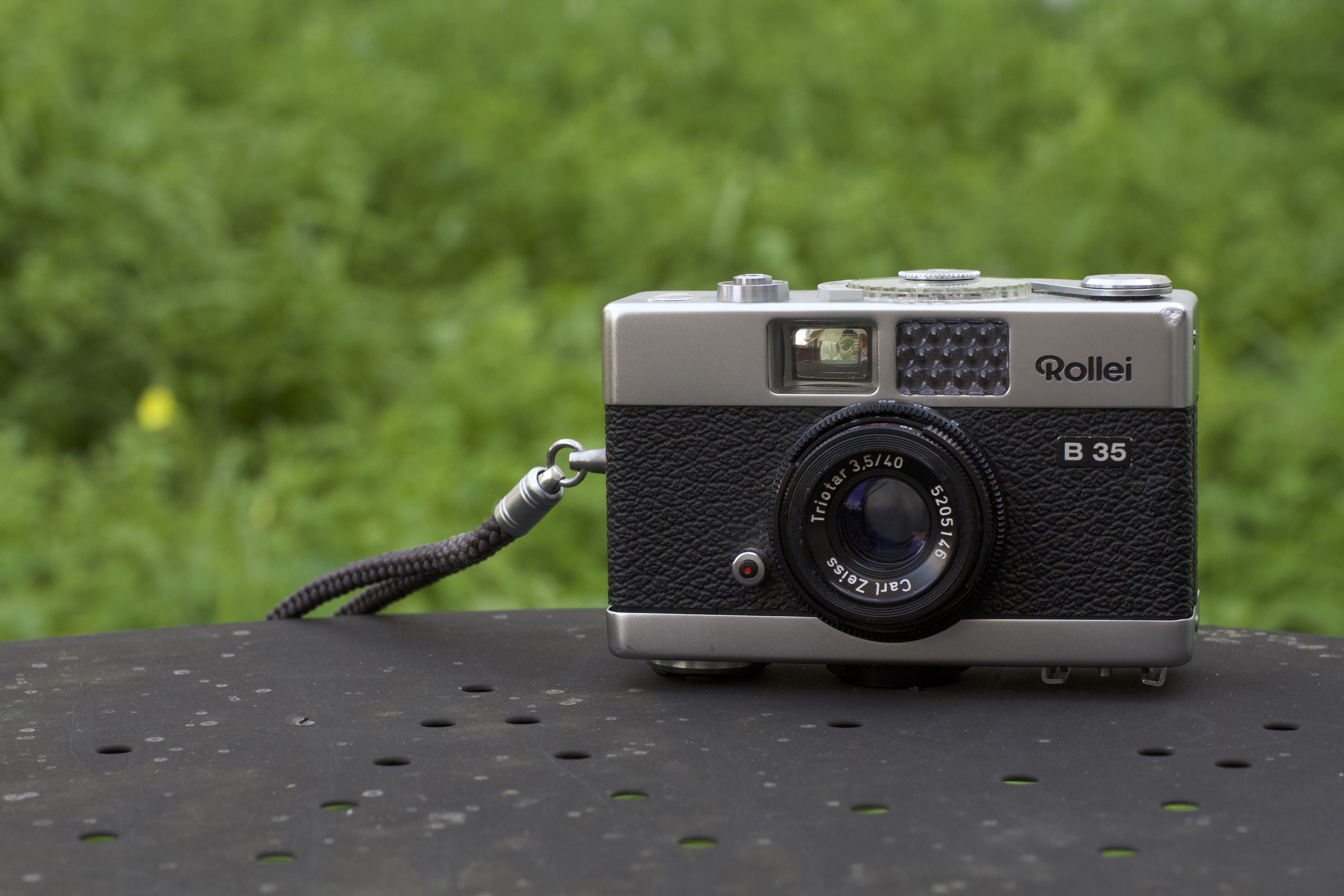 Rollei B35 front view